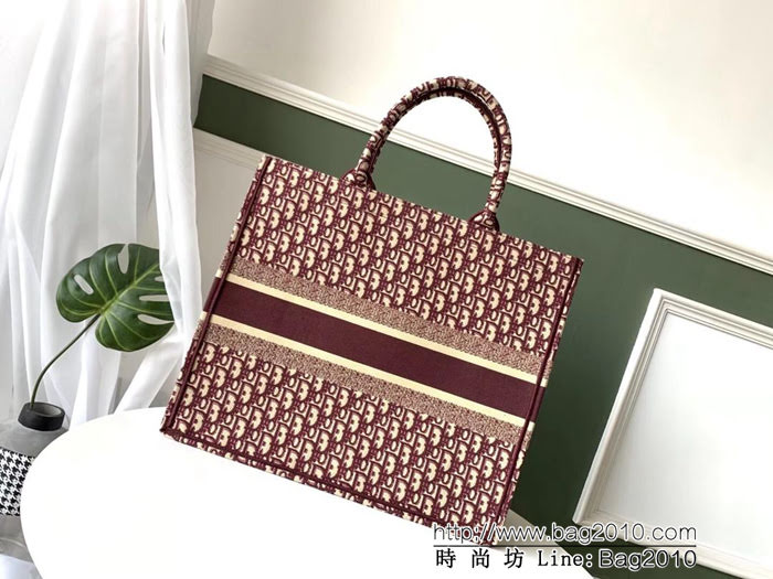 DIOR迪奧 Book Tote 復古風 手提購物包  zdo1332